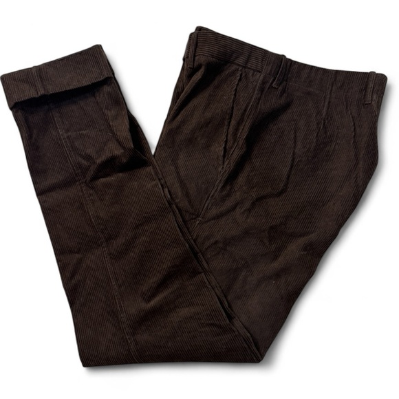 Billy Reid Moore Chocolate Brown Corduroy Pants - Picture 3 of 3